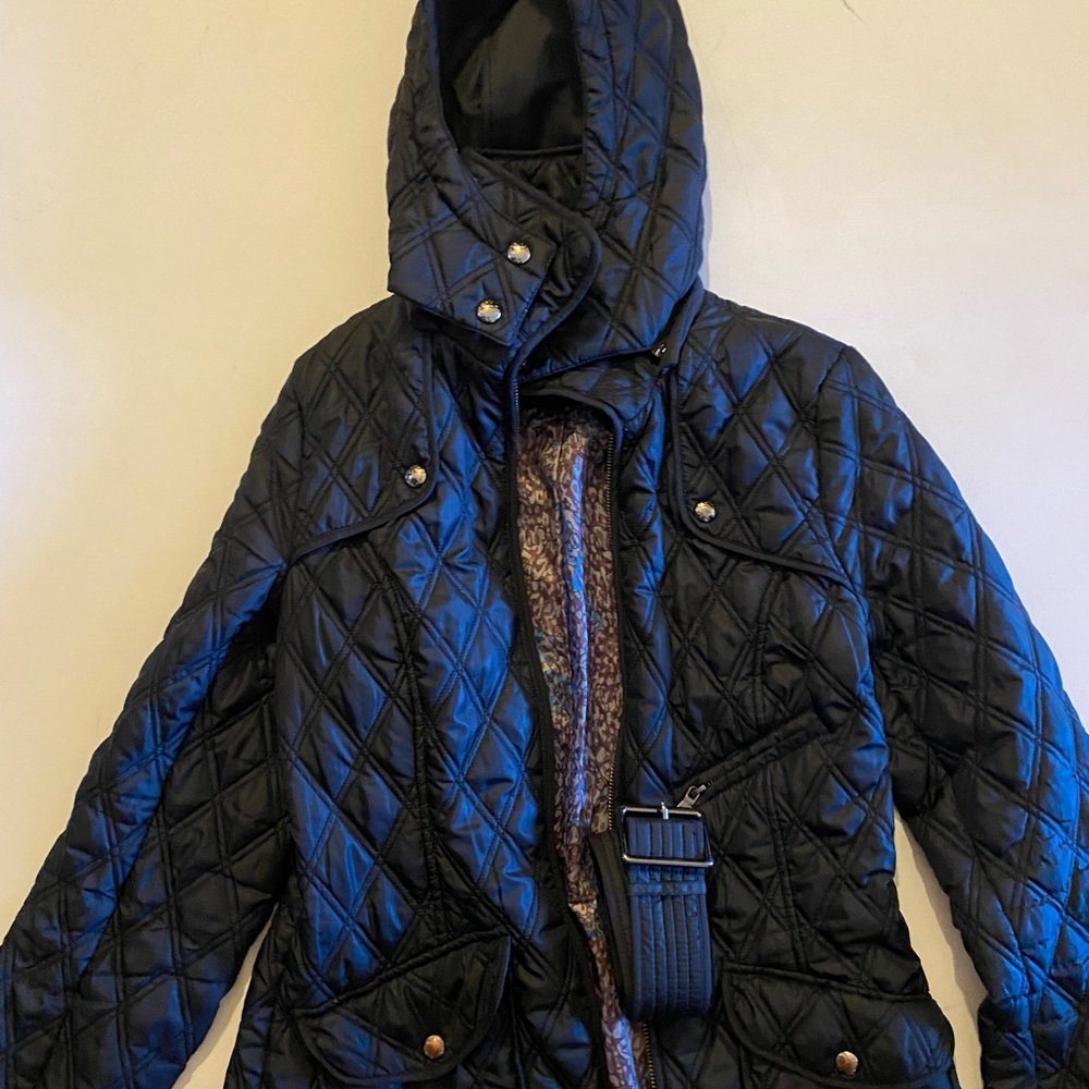 Women’s jacket with belt sz small